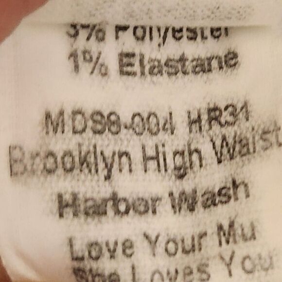 Show Me Your MuMu High Rise Blue Jeans - Picture 8 of 14